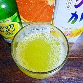 ホット☆レモンオレンジ酒